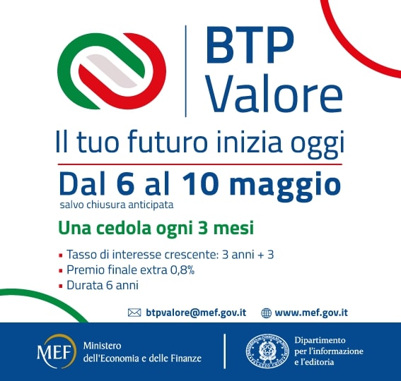 BTP Valore Quarta Emissione